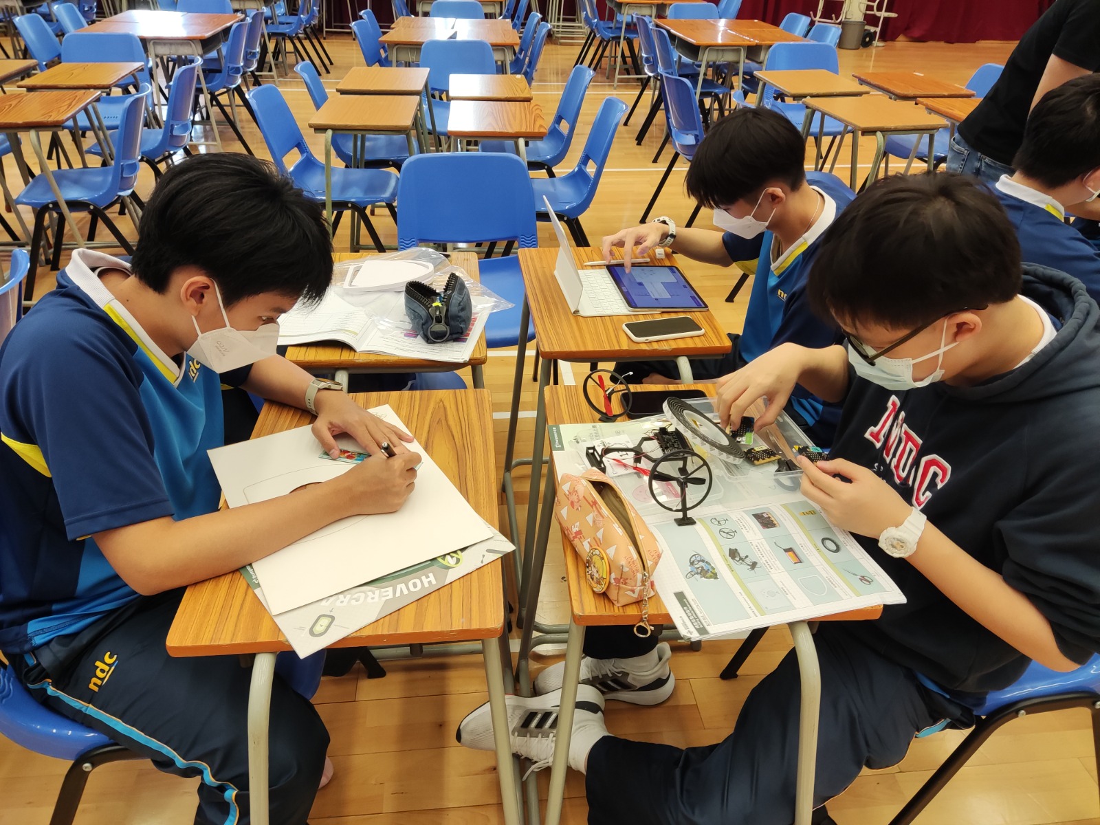 micro:bit Model Hovercraft Competition Practice Match 2021-22